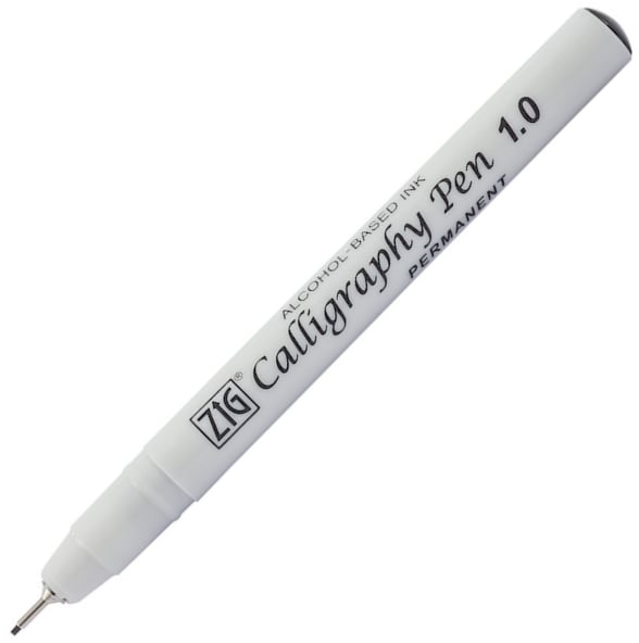 Zig Kaligrafi Kalemi Pca-110 Permanent 1.0 Mm Siyah