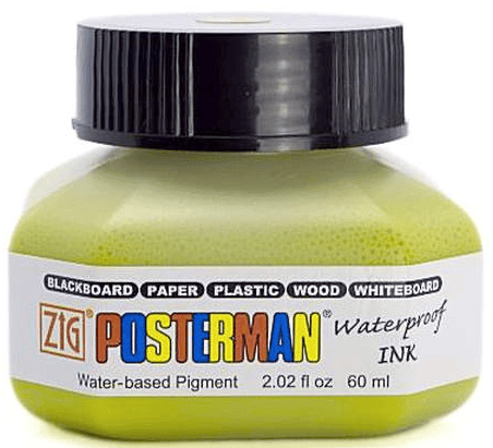 ZIG POSTERMAN WATERPROOF MÜREKKEP 447 SALSA VERDE