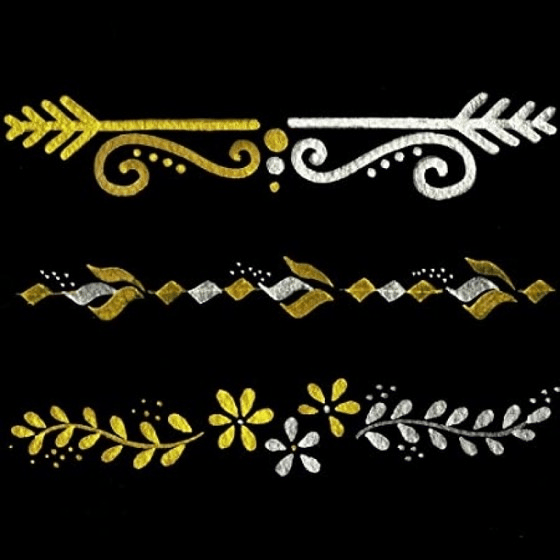 Zıg Yazı Seti Metalik Gold&Sılver Ms/3Vgs 3Lü