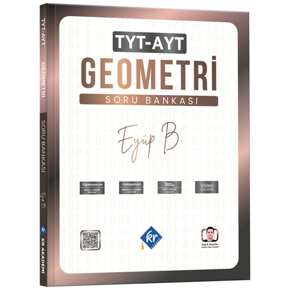 Eyüp B. TYT AYT Geometri Soru Bankası KR Akademi Yayınları 