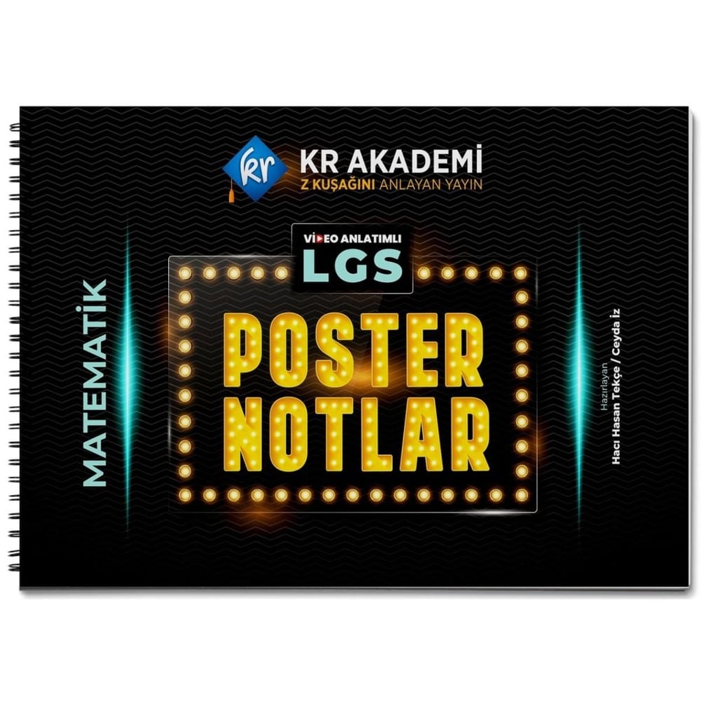 LGS Matematik Poster Notları KR Akademi Yayınları