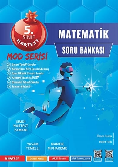 Nartest Yayınevi 5. Sınıf Mod Matematik Soru Bankası