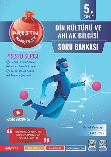 Nartest Yayınevi 5. Sınıf Prestij Din Kültürü Ve Ahlak Bilgisi Soru Bankası