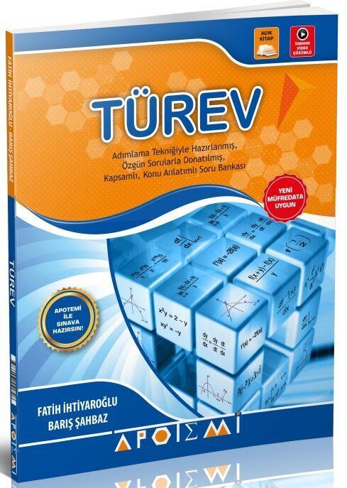 Türev Konu Anlatımlı Soru Bankası Apotemi Yayınları