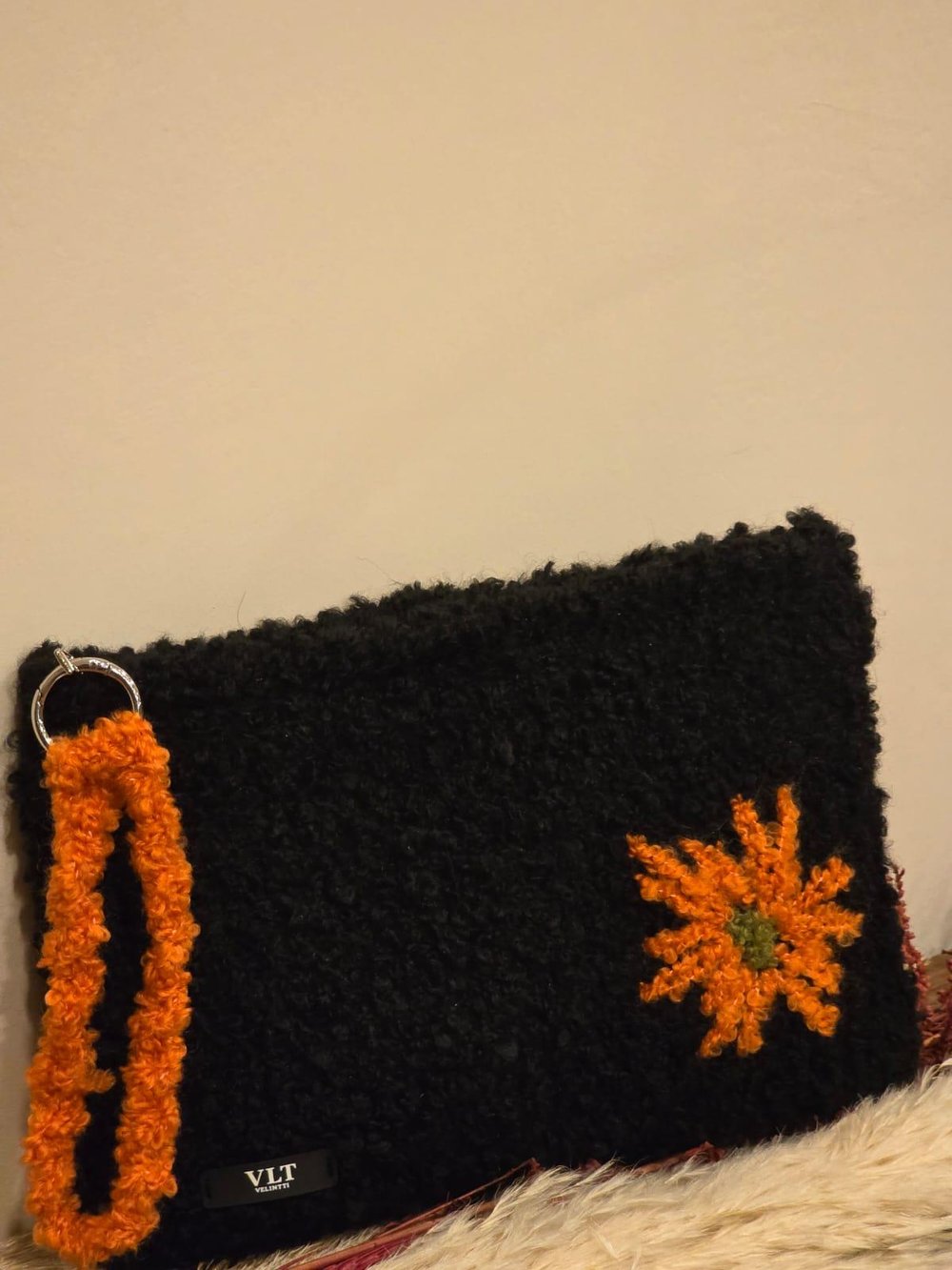 Sun Knit Clutch