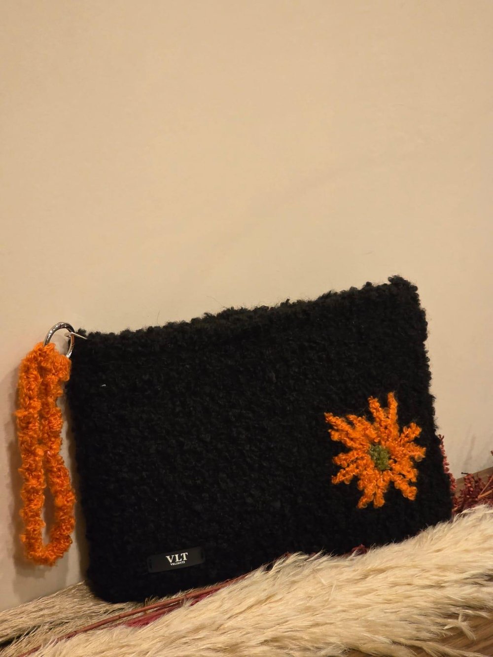 Sun Knit Clutch