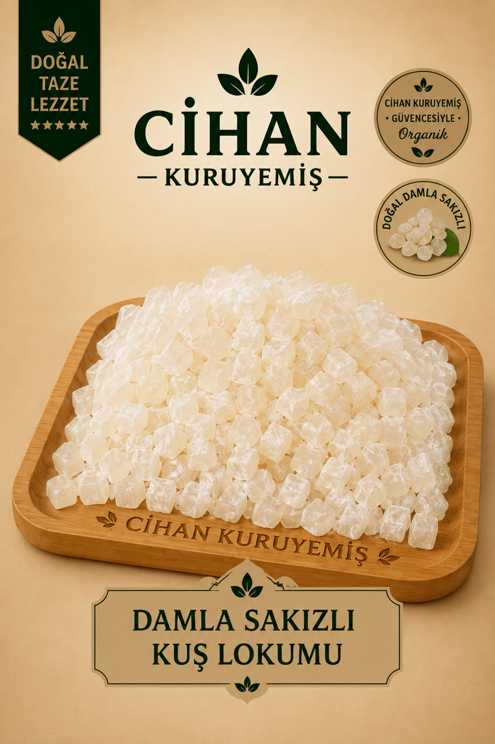 Damla Sakızlı Kuş Lokumu