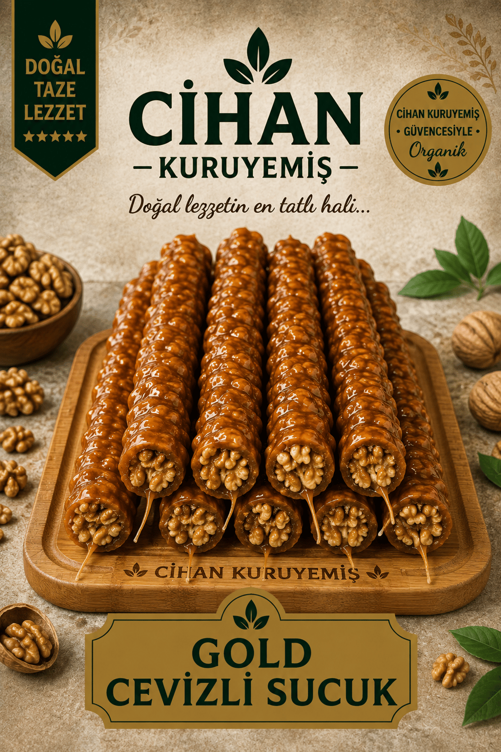 Gold Cevizli Sucuk