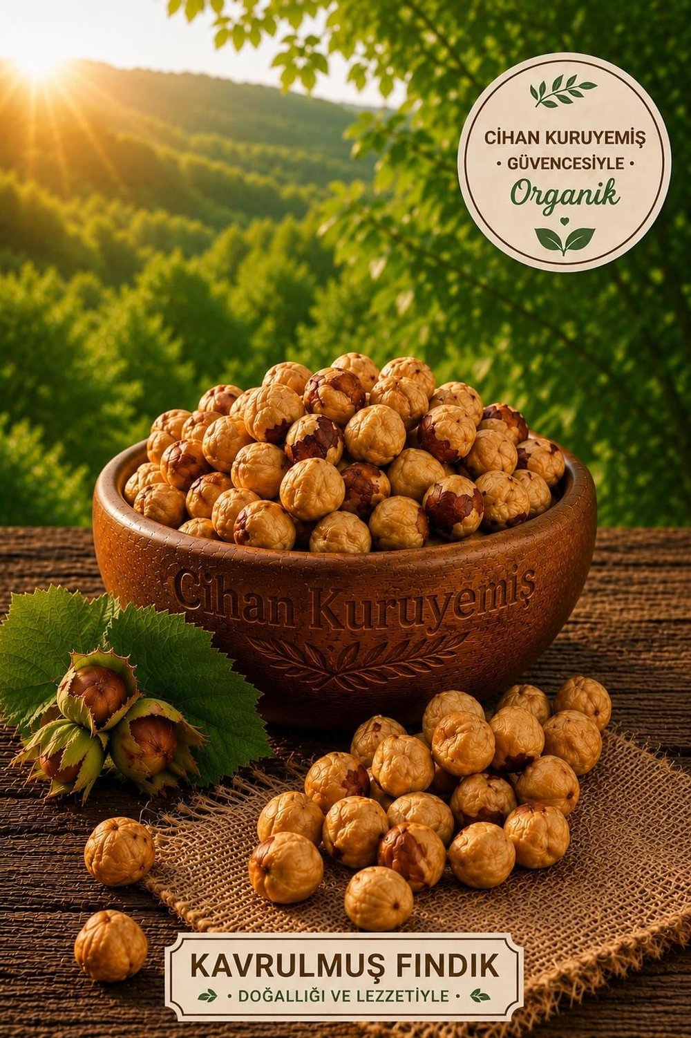Kavrulmuş Fındık