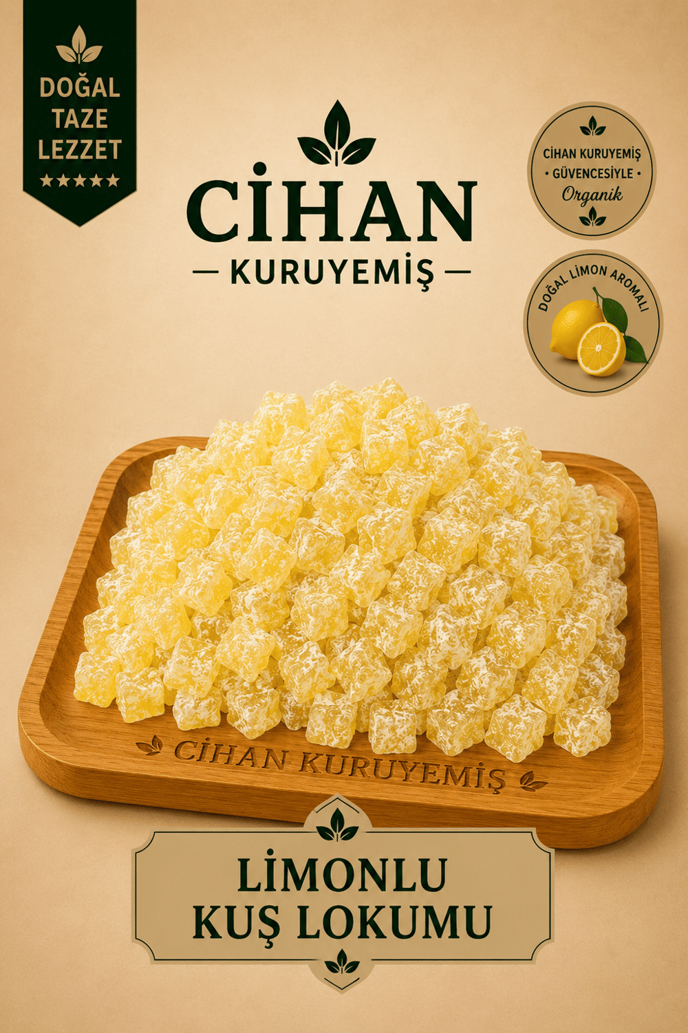 Limonlu Kuş Lokumu