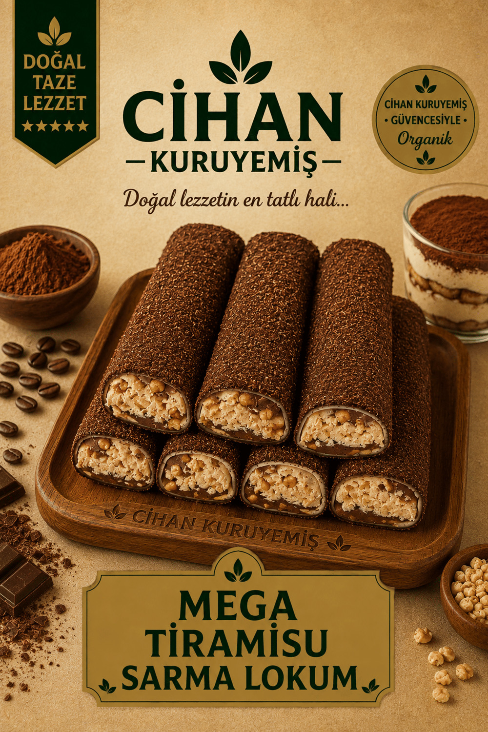 Mega Tiramisu Sarma Lokum