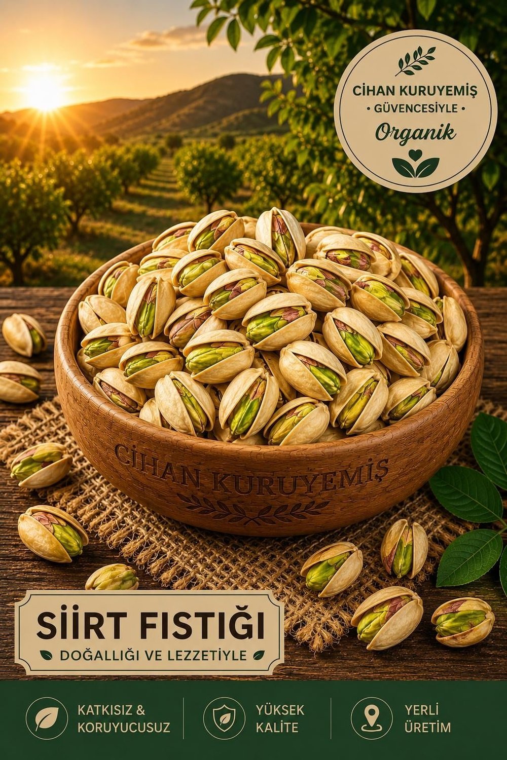 Siirt Fıstığı Duble