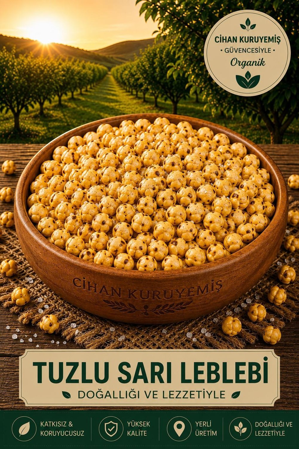 Tuzlu Sarı Leblebi