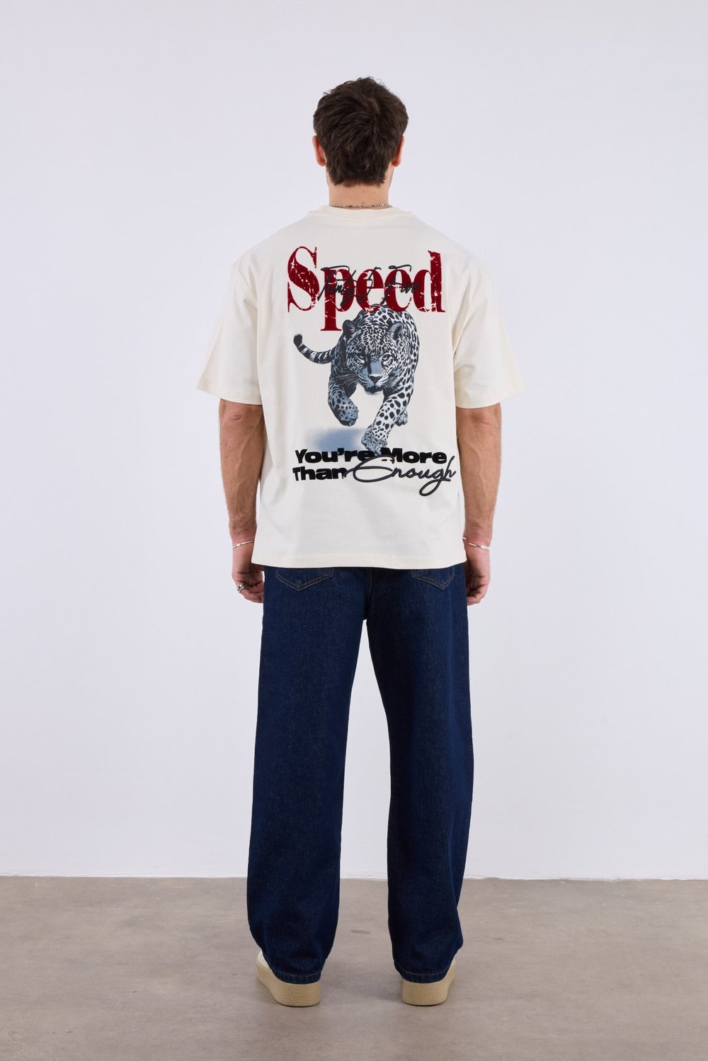 Jaguar Sırt Baskılı T-Shirt