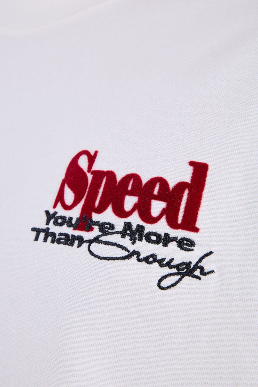 Jaguar Sırt Baskılı T-Shirt Beyaz