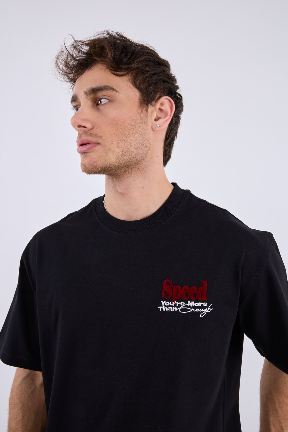 Jaguar Sırt Baskılı T-Shirt Siyah