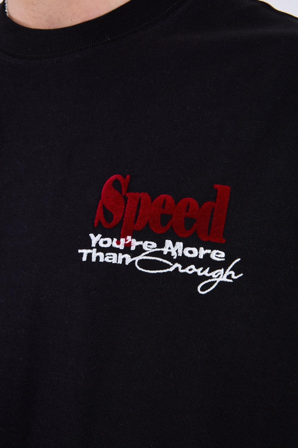 Jaguar Sırt Baskılı T-Shirt Siyah