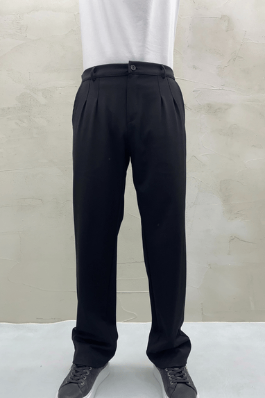 Kışlık Baggy Pantolon Siyah