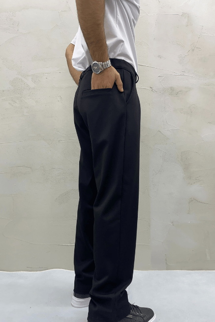 Kışlık Baggy Pantolon Siyah