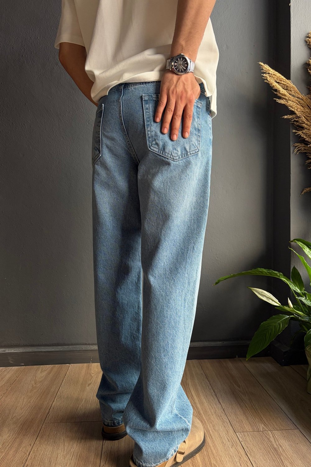 Mavi Baggy Jean 
