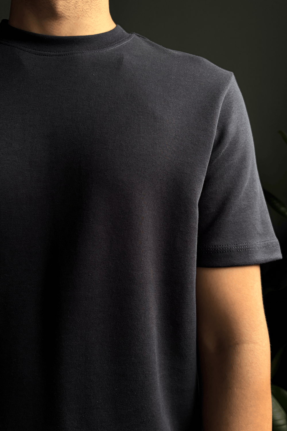 Slimfit Basic Lacivert Tişört
