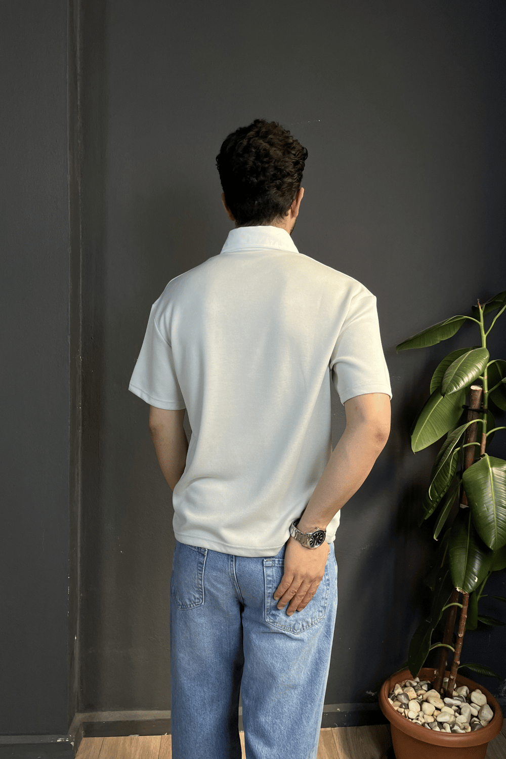 Taş Çift Patlı Regularfit Polo Yaka Tişört