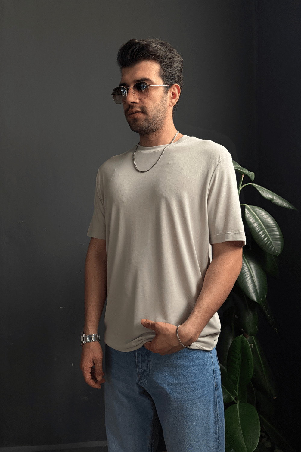 Taş Modal Basic Tişört