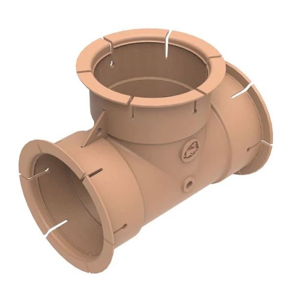 Whale T Parça 65 mm Havalandırma Kanal Bağlantısı