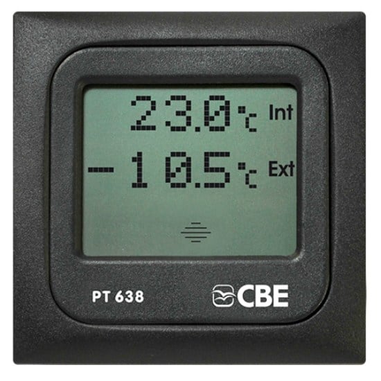 CBE Ortam Gösterge PT638/G (İç ve Dış Derece)