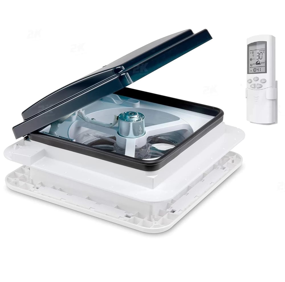 Babarvy T3000 360 x 360 mm Fanlı, Kumandalı, Yağmur Sensörlü Tavan Heki
