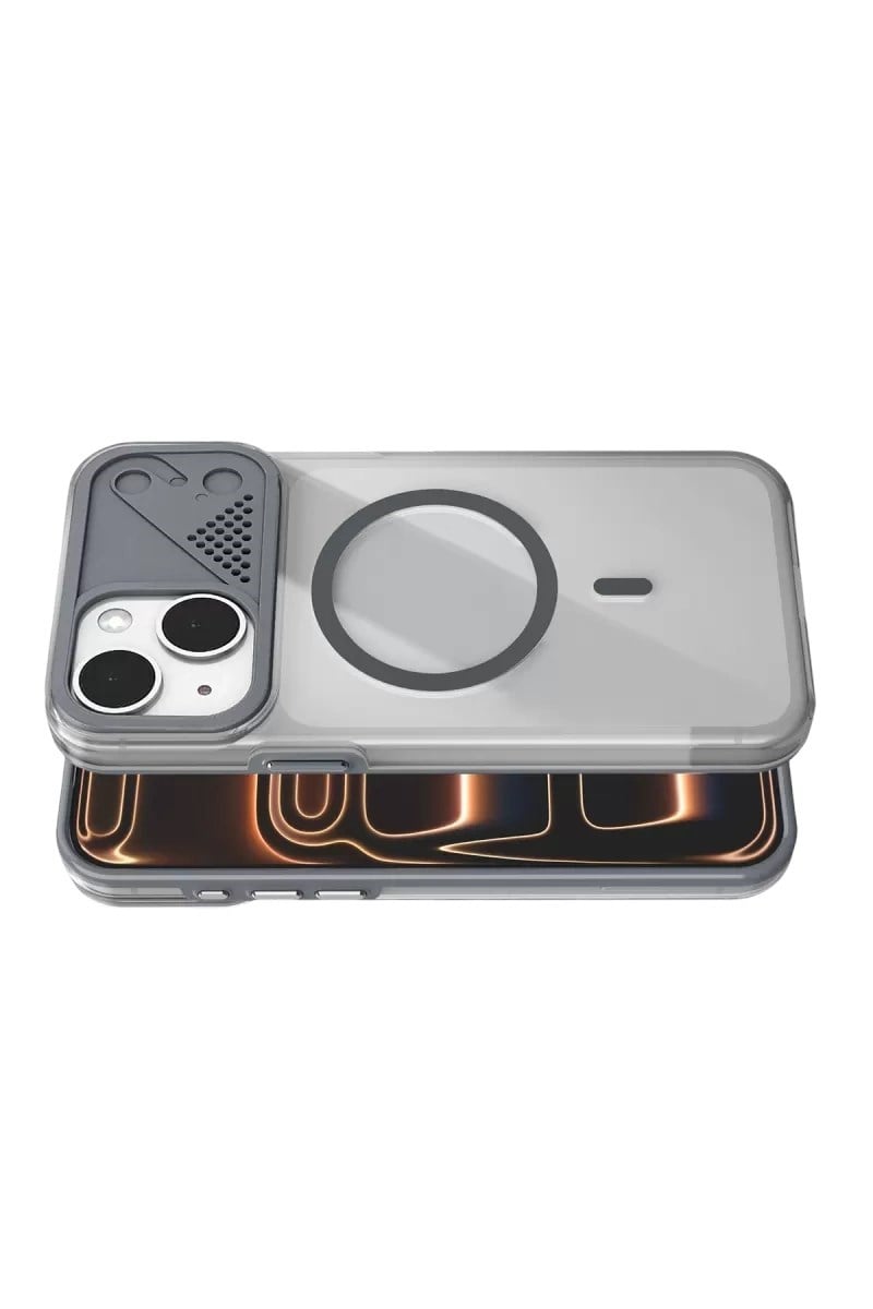 Mey İthalat®   iPhone 14 Zinko Magsafe Kapak - Titan Gri