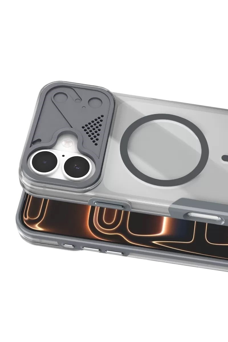 Mey İthalat®   iPhone 16 Zinko Magsafe Kapak - Titan Gri
