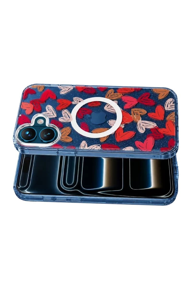 Mey İthalat®   iPhone 17 Desina Magsafe Kapak - Desen 6