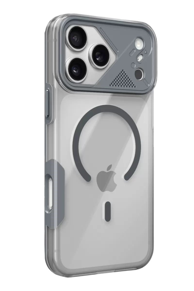 Mey İthalat®   iPhone 17 Pro Max Zinko Magsafe Kapak - Titan Gri