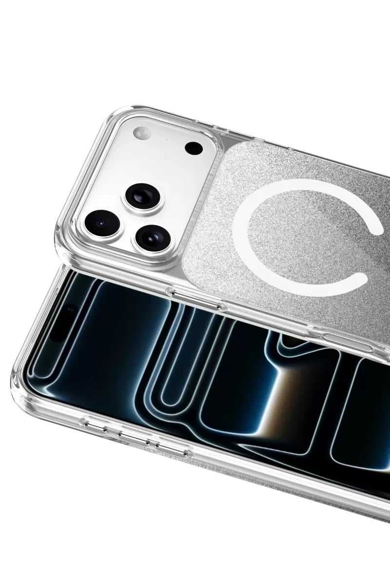 Mey İthalat®   iPhone 17 Pro Sora Simli Magsafe Kapak - Siyah