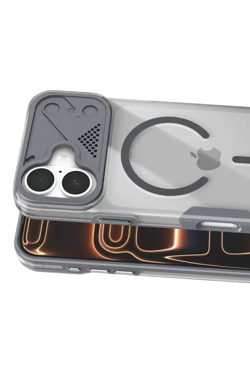 Mey İthalat®   iPhone 17 Zinko Magsafe Kapak - Titan Gri