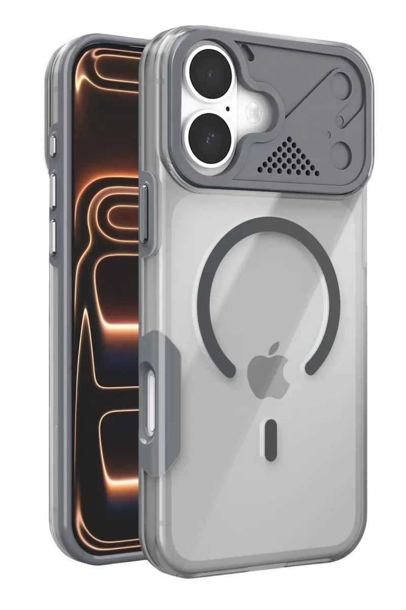 Mey İthalat®   iPhone 17 Zinko Magsafe Kapak - Titan Gri