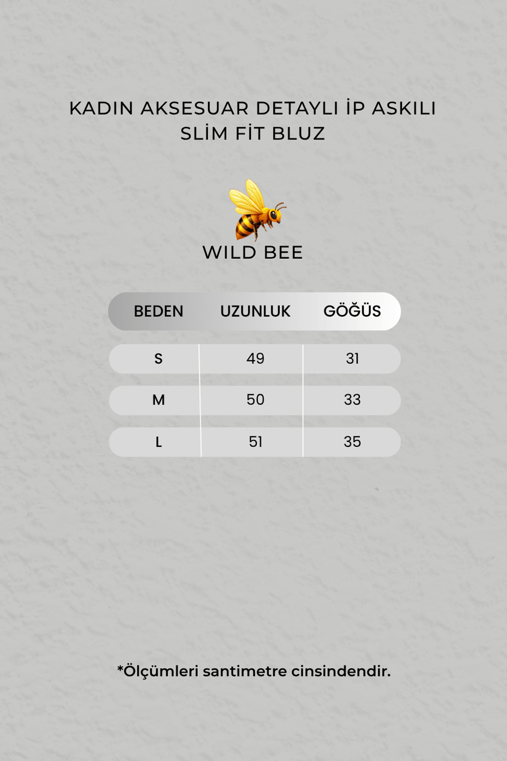 Kadın Kahverengi Aksesuar Detaylı İp Askılı Slim Fit Bluz