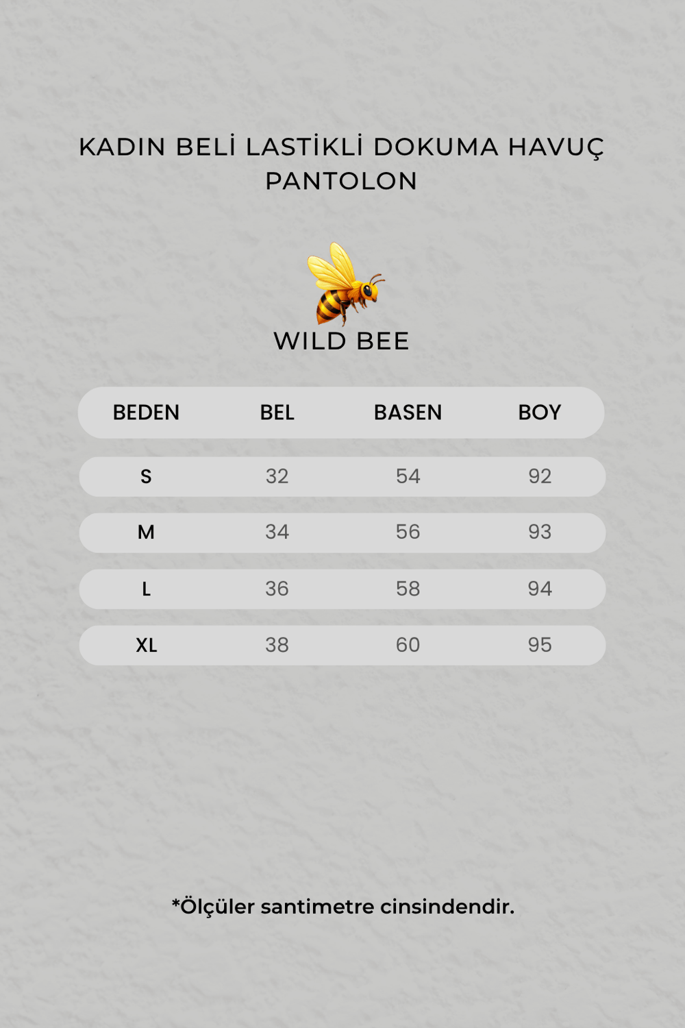 Kadın Kahverengi Beli Lastikli Dokuma Havuç Pantolon