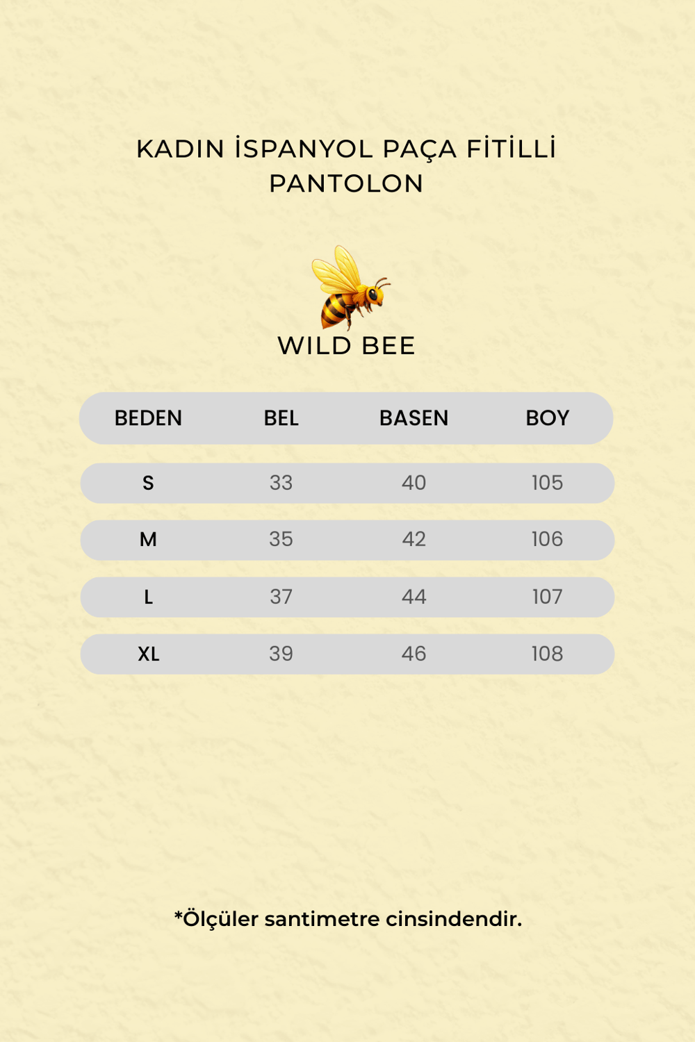 Kadın Kahverengi İspanyol Paça Fitilli Pantolon