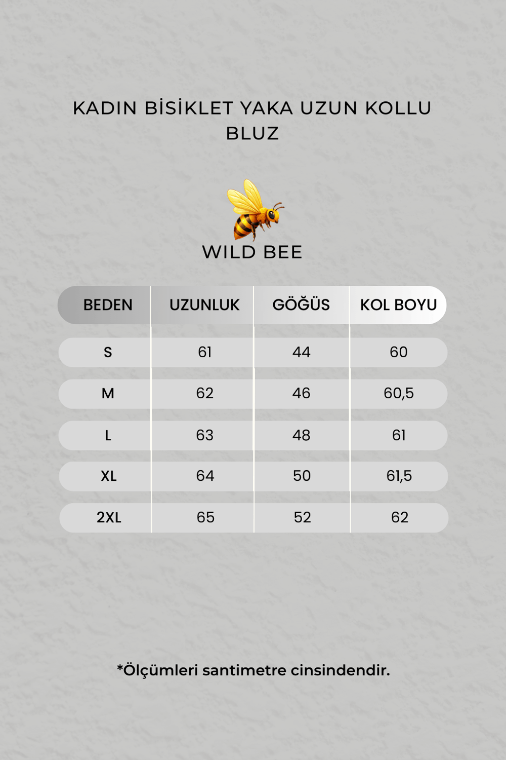 Kadın Saks Mavi Bisiklet Yaka Uzun Kollu Bluz