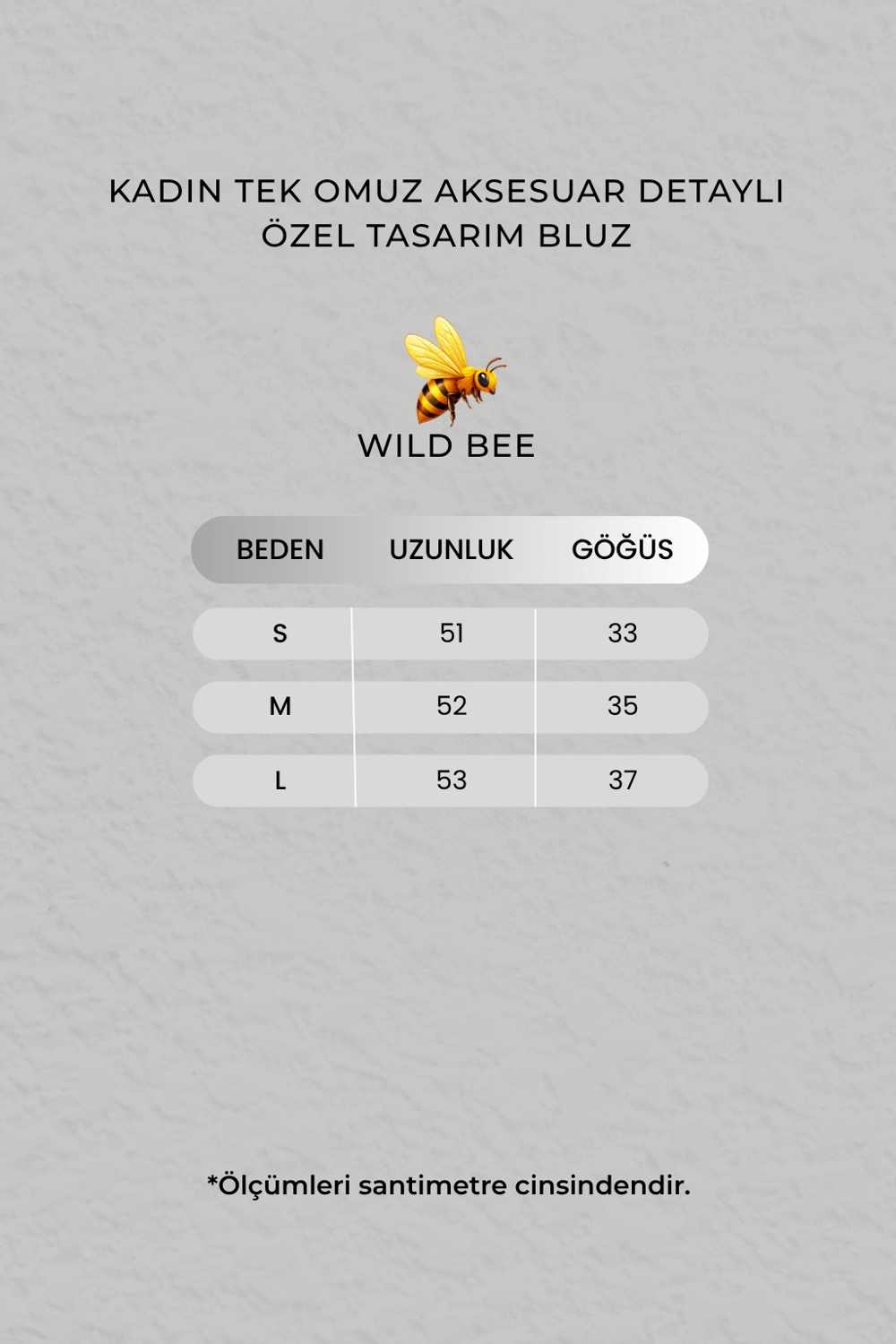 Kadın Sarı Tek Omuz Aksesuar Detaylı Özel Tasarım Bluz