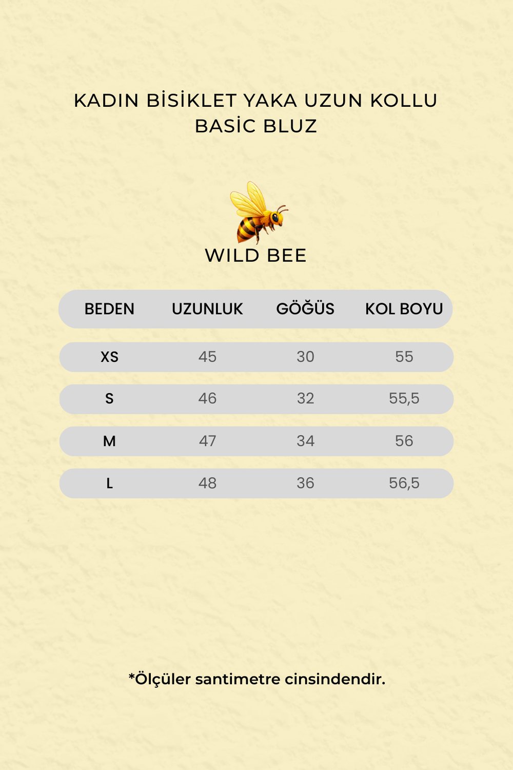 Kadın Siyah Bisiklet Yaka Uzun Kollu Basic Bluz