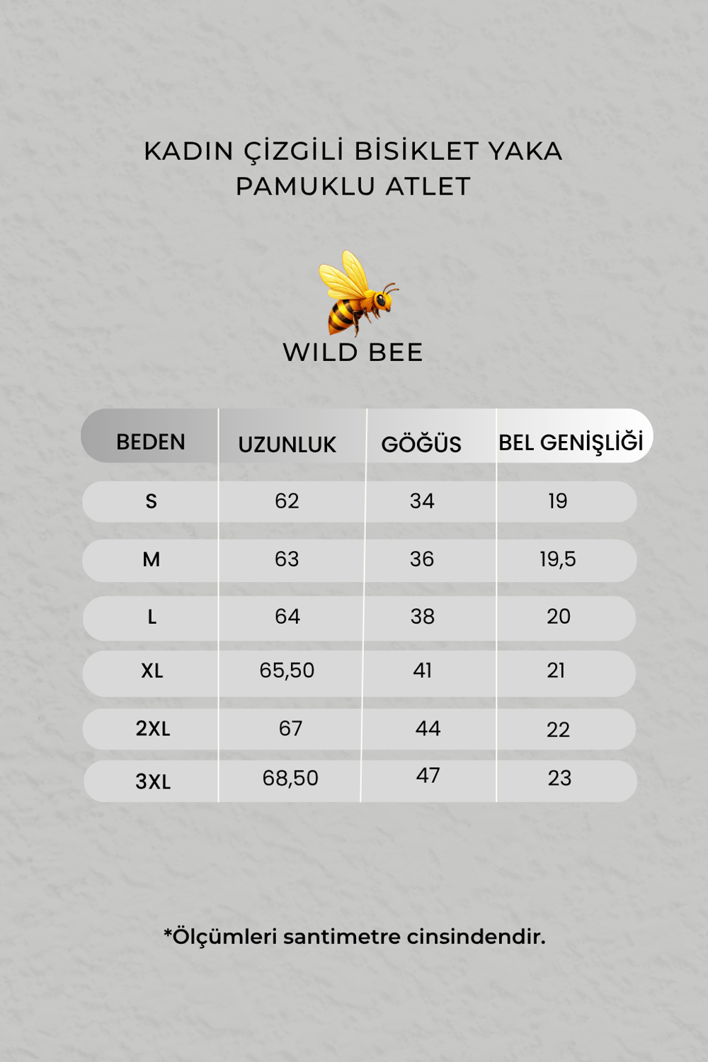 Kadın Siyah Çizgili Bisiklet Yaka Pamuklu Atlet