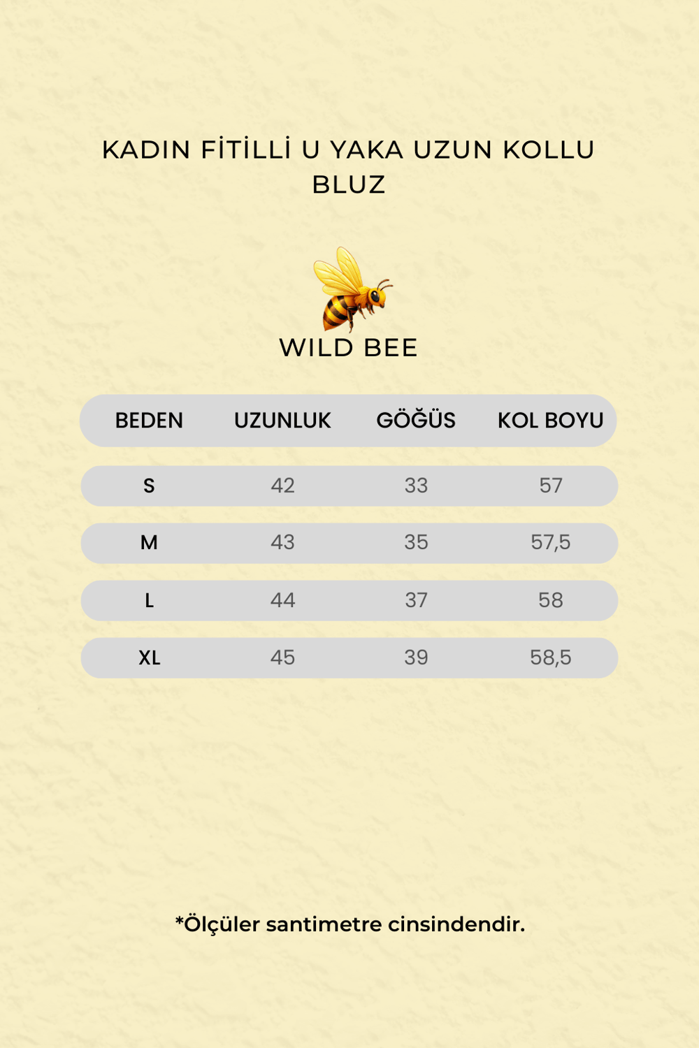 Kadın Siyah Fitilli U Yaka Uzun Kollu Bluz
