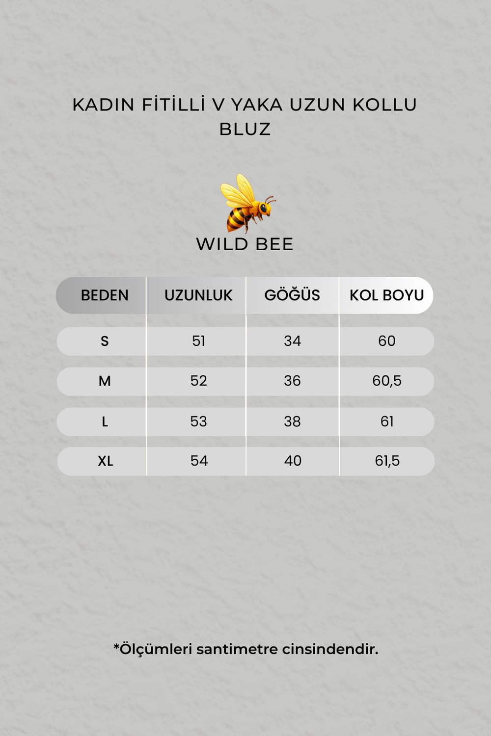 Kadın Siyah Fitilli V Yaka Uzun Kollu Bluz