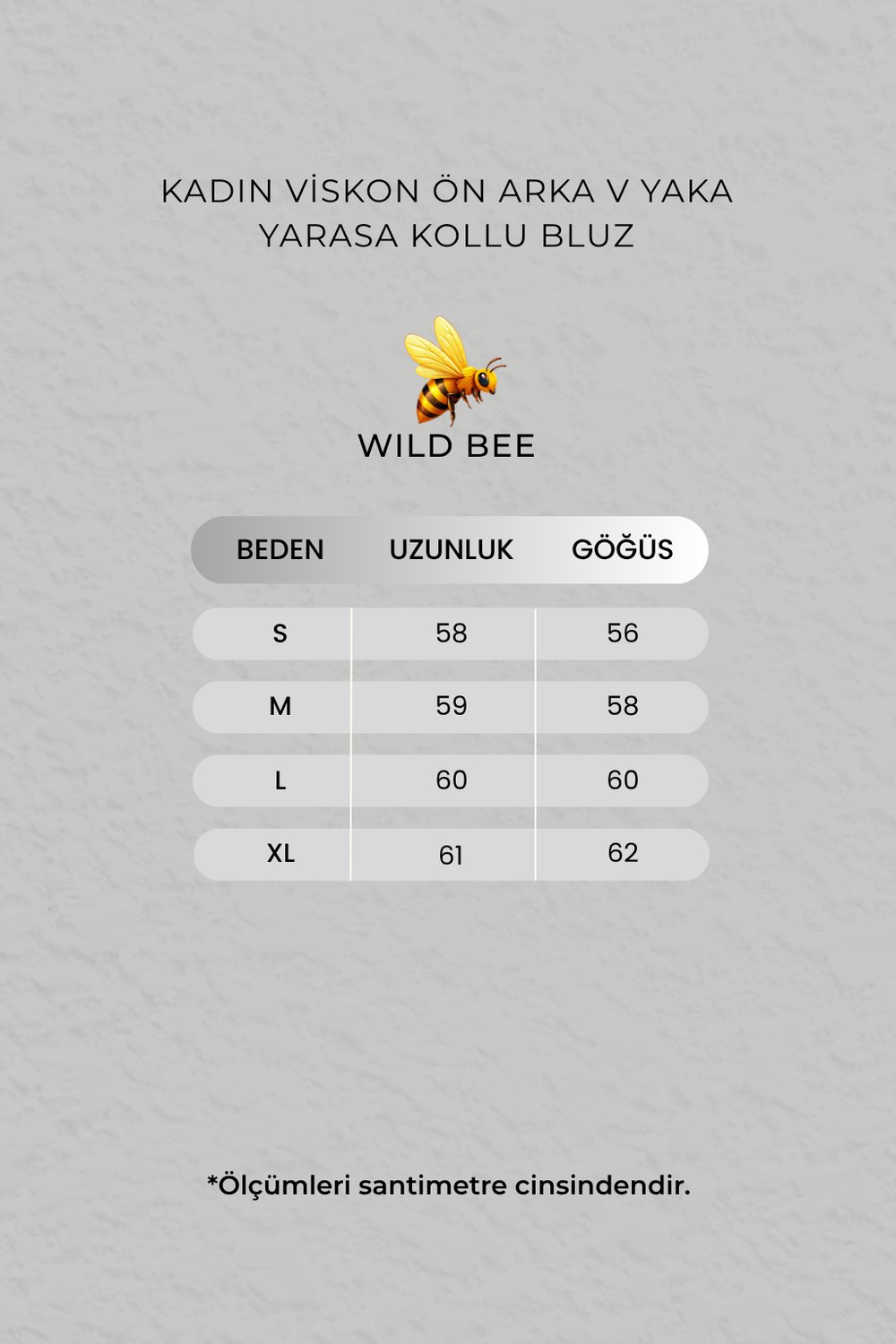 Kadın Siyah Viskon Ön Arka V Yaka Yarasa Kollu Bluz
