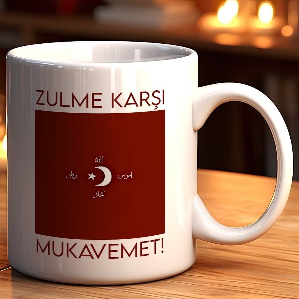 İTTİHAT SANCAKLI KUPA BARDAK