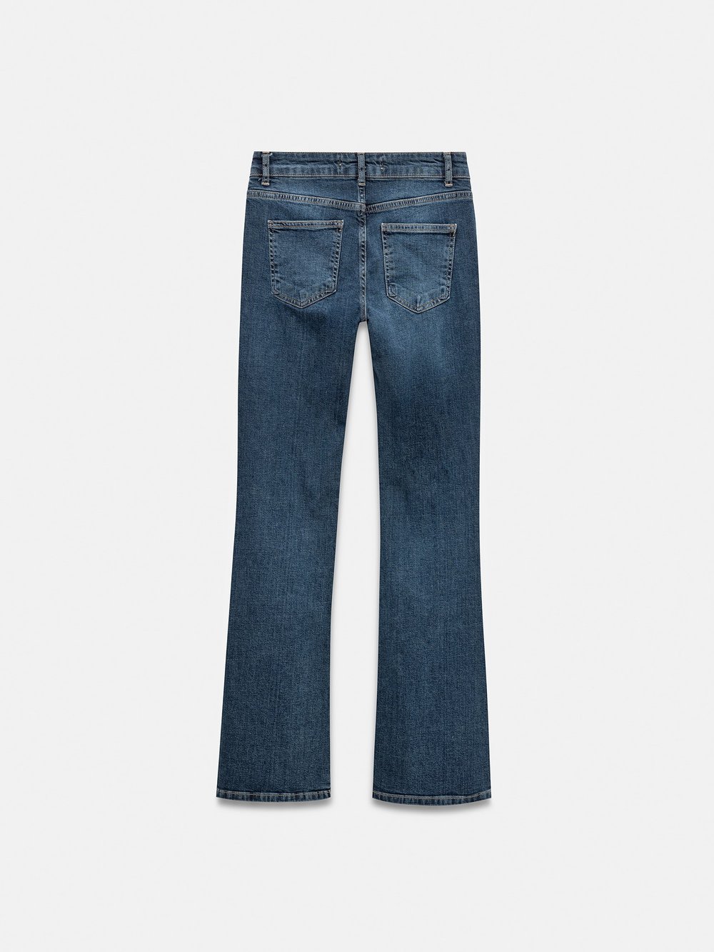 Low Rise Stretch Blue Jeans
