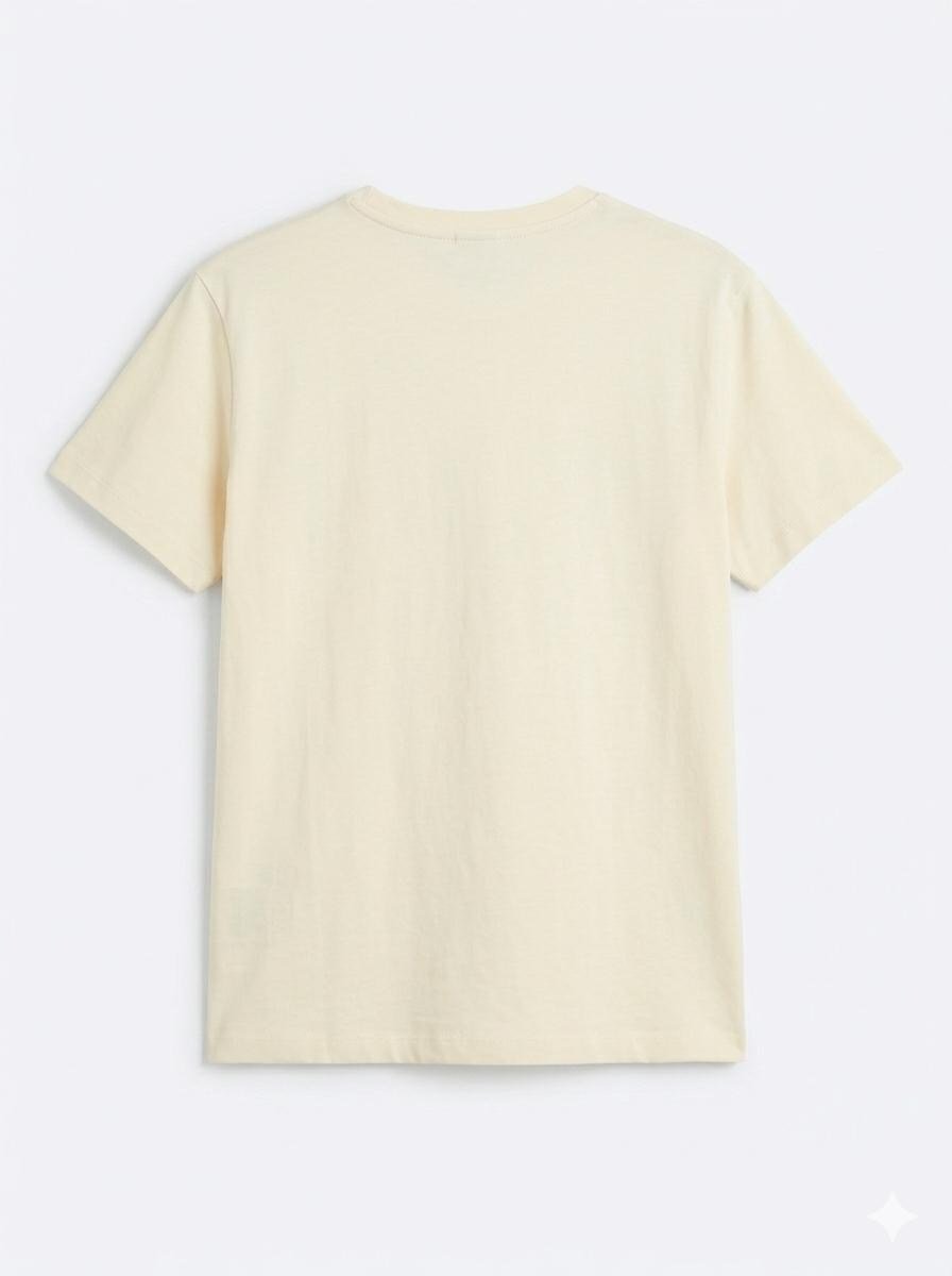 Butter Yellow Baskılı T-Shirt